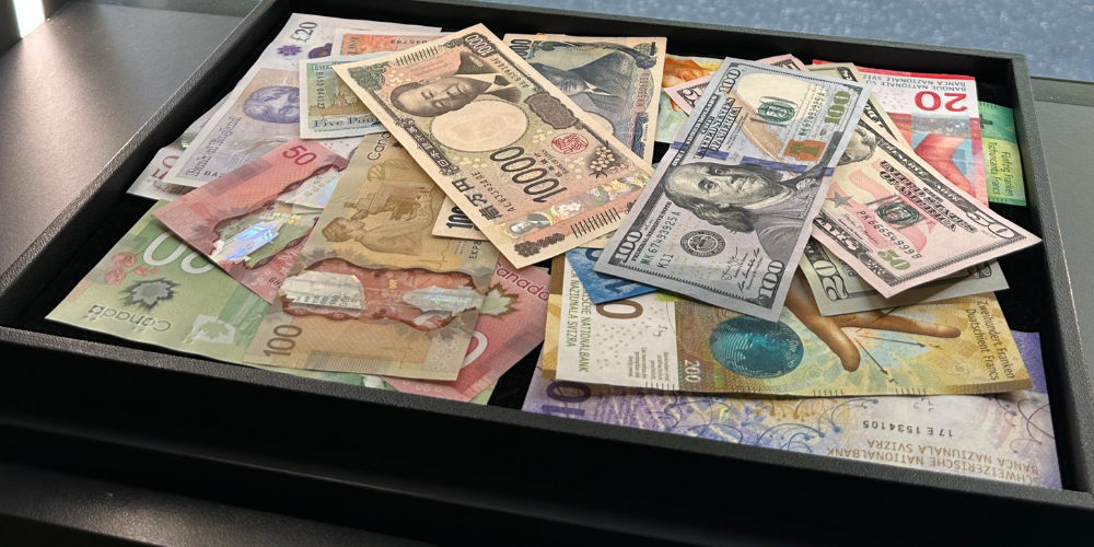 Billets pour change de devises à Lyon